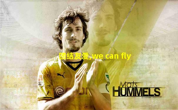 团结友爱,we can fly